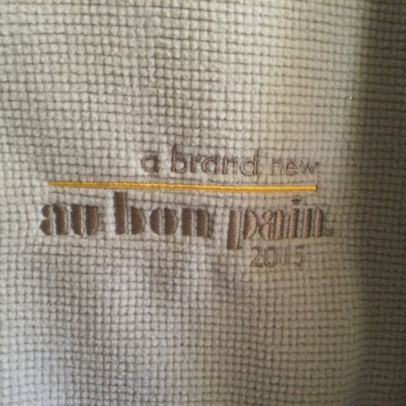 Fossa Waffle Fleece Quarter Zip Pullover Sweatshirt Au Bon Pain Mens L NWT COZY - Picture 2 of 13